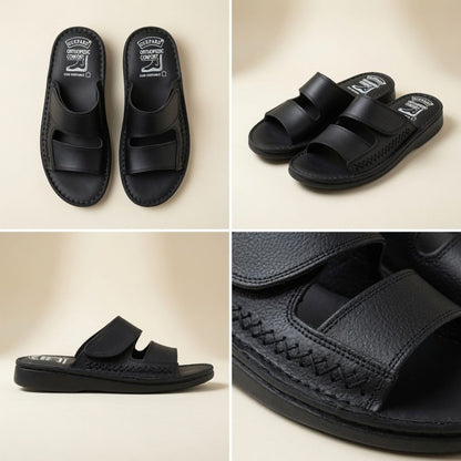 Mules cuirs véritable orthopédique